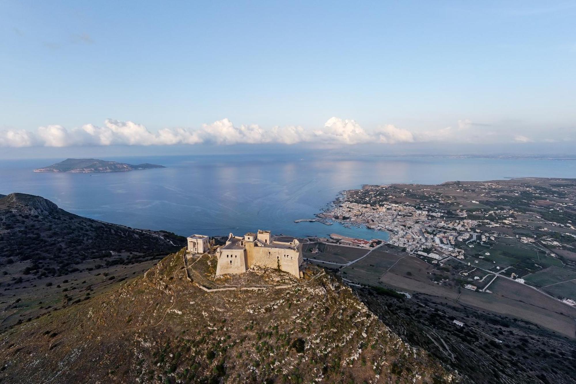 Апартаменти Domvs Cementina Con Vista Mare Трапані Екстер'єр фото